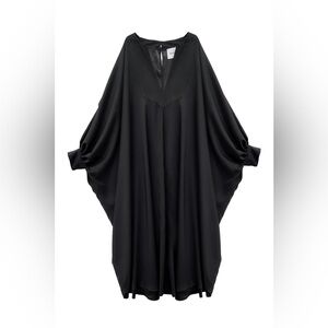 BAACAL TRAPUNTO Maxi Formal Caftan (Black; PLUS SIZE)